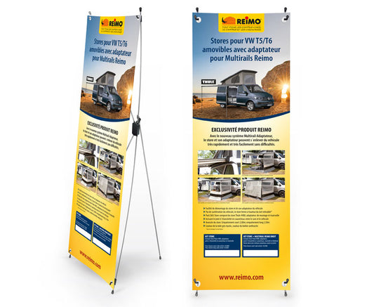 X-Banner Motief: T5 Multirail Adapter Thule, Frans