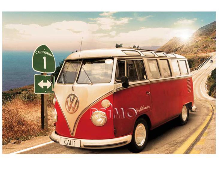 20 poster VW Collection 'VW Bus Route 1'