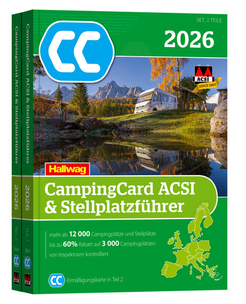 ACSI CampingCard & Campinggids (2 delen)