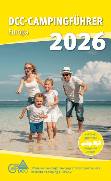 DCC-campinggids voor Europa 2026