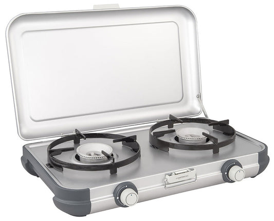 Camping Keuken 2 DE, Handmatige ontsteking Incl. slang, 50mbar