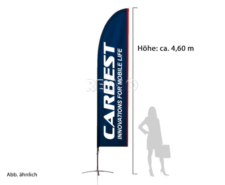 Carbest squareflag complete systeem