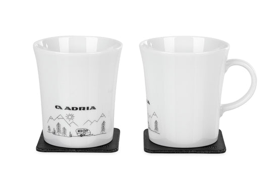 Set van 2 kopjes ADRIA/SILWY