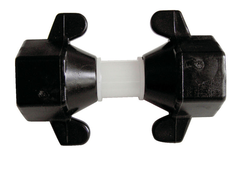 Dubbelschroefmondstuk PP 1/2" x 1/2 "I