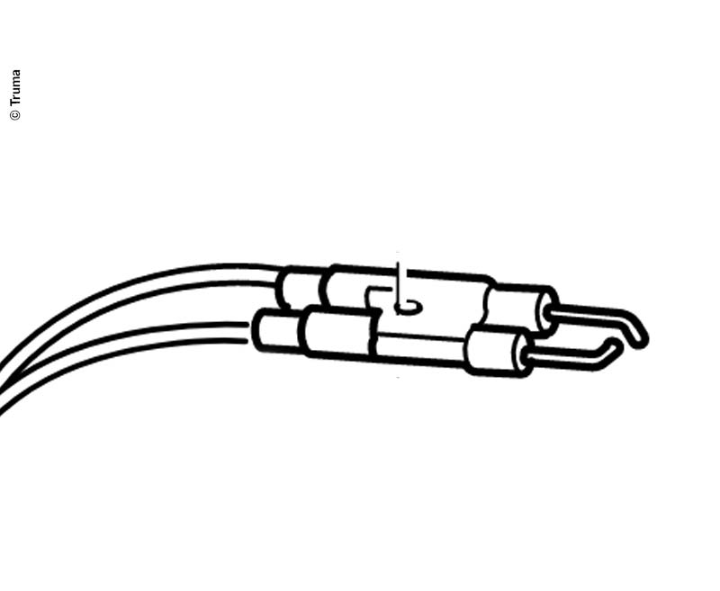 Bougie met stopcontact, reserveonderdeel Truma Boiler