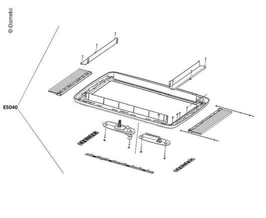 Binnenframe kpl.Midi-Heki