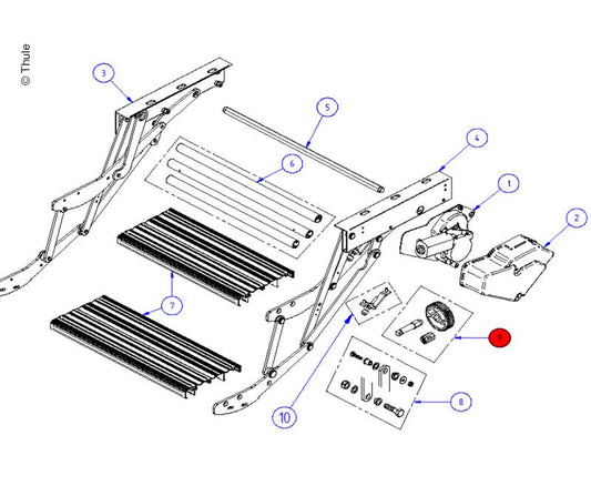 Reparatieset dubbele kick