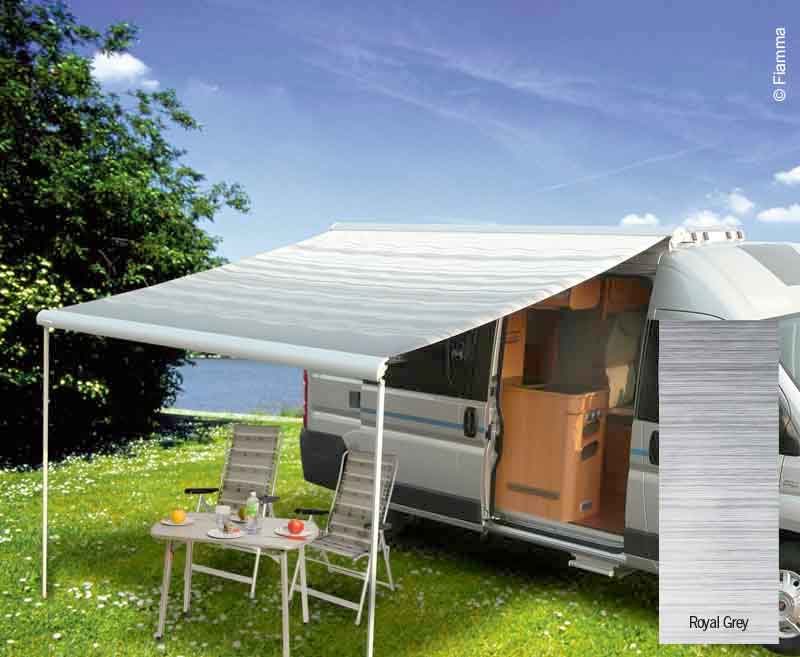 Fiamma F65 Eagle luifel – voor Ducato – 369 cm – Wit – Royal Grey – E8961 – bron 76030834966863