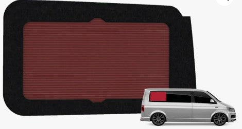 Window Pod® G |Volkswagen Transporter T5/T5.1/T6/T6.1 | Vanshades® | Rechts achter | Vast Raam | Korte wielbasis