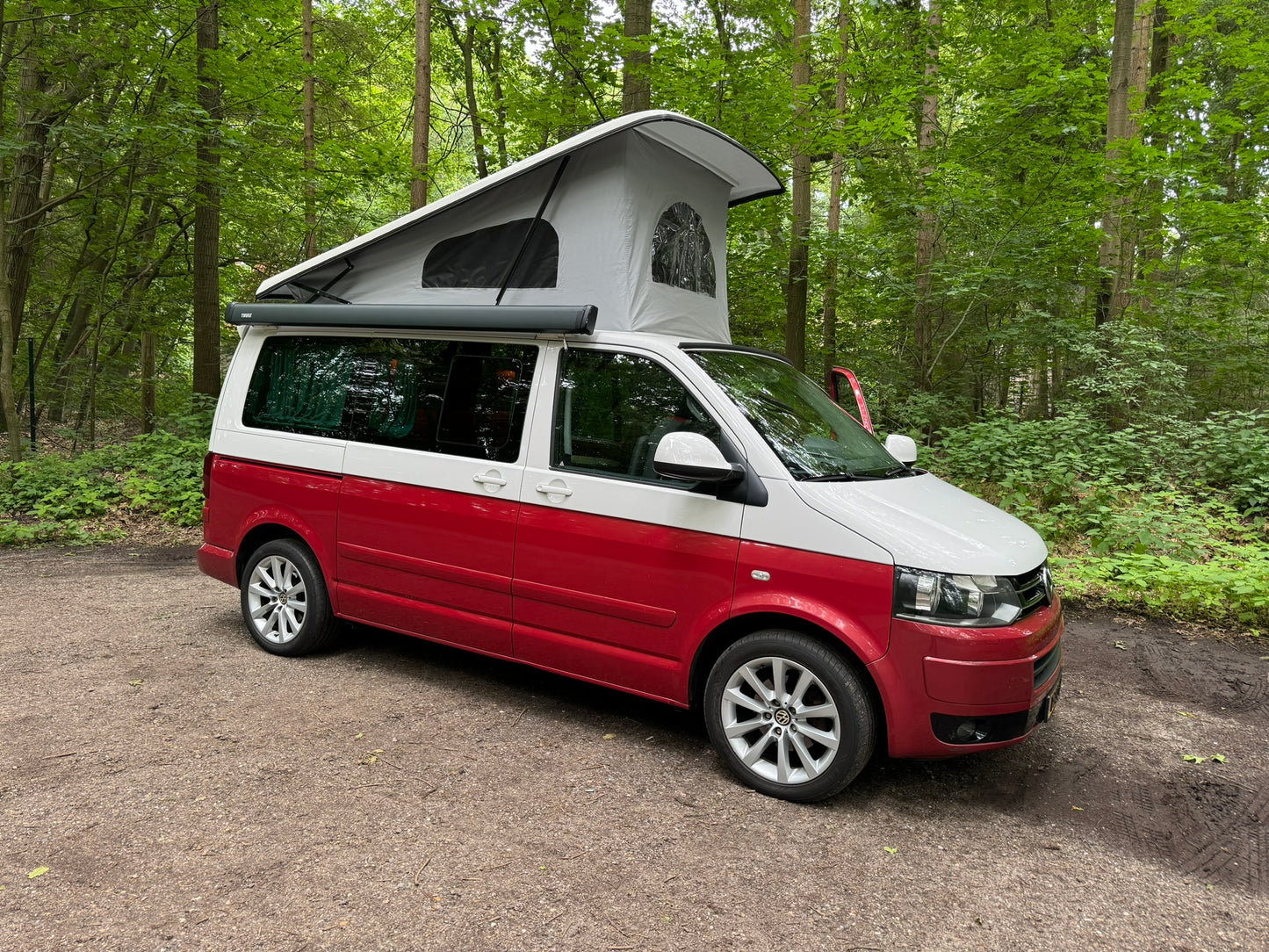 Slaaphefdak Volkswagen Transporter T5/T5.1/T6/T6.1 SWB KWB Korte wielbasis - Voor hoog