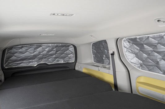 Thermomattenset VW ID BUZZ ID.BUZZ, 8-delig, binnen, 7-laags, met achterklep, korte wielbasis