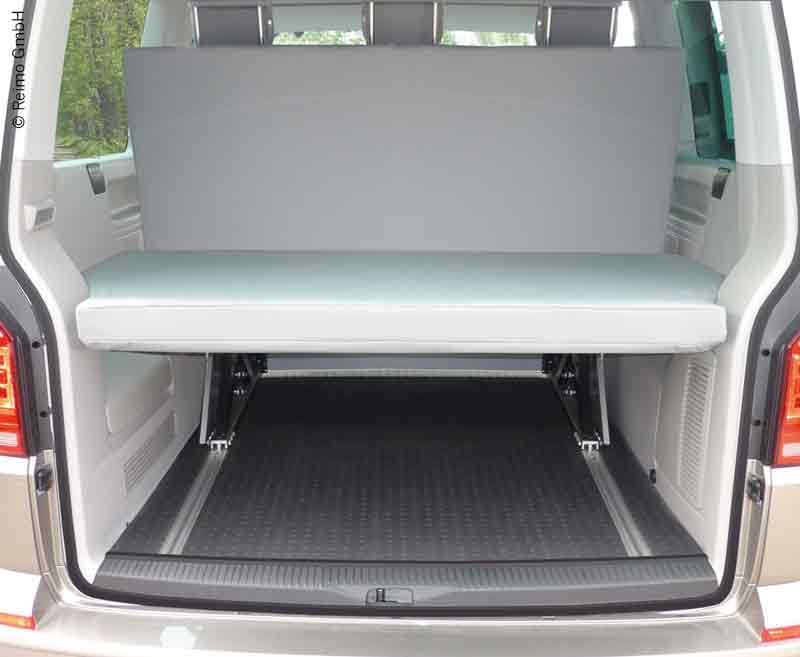 slaapbank VW T6/T5 V3000 maat 17, 1380 mm breed, 3-zits, achterbank T5 & T6