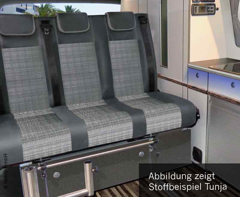 Slaapbank Merc. Vito LR 2015 V3000 maat 8 3-zits,