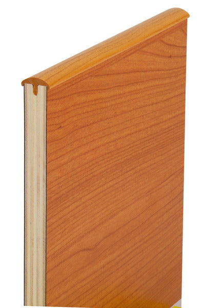 T-lijst halfrond 15 mm - kersendecor