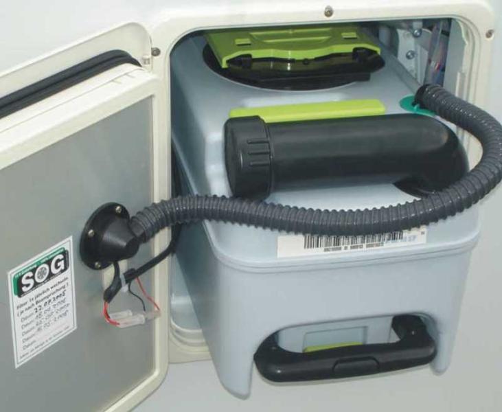 SOG WC-ventilatie 3000 A voor CT-modellen
