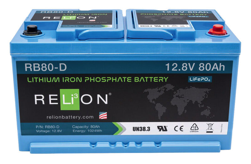 Lithium-ijzerfosfaatbatterij van 20-150 Ah / 12 Volt
