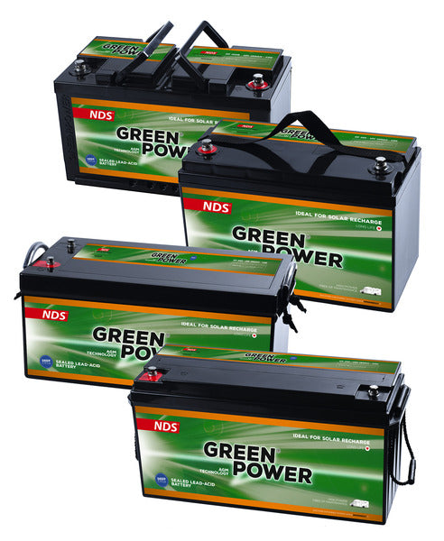 Green-Power AGM accu's