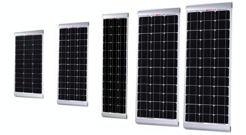 Zonnepanelen monokristallijn van 80 tot 140 Watt