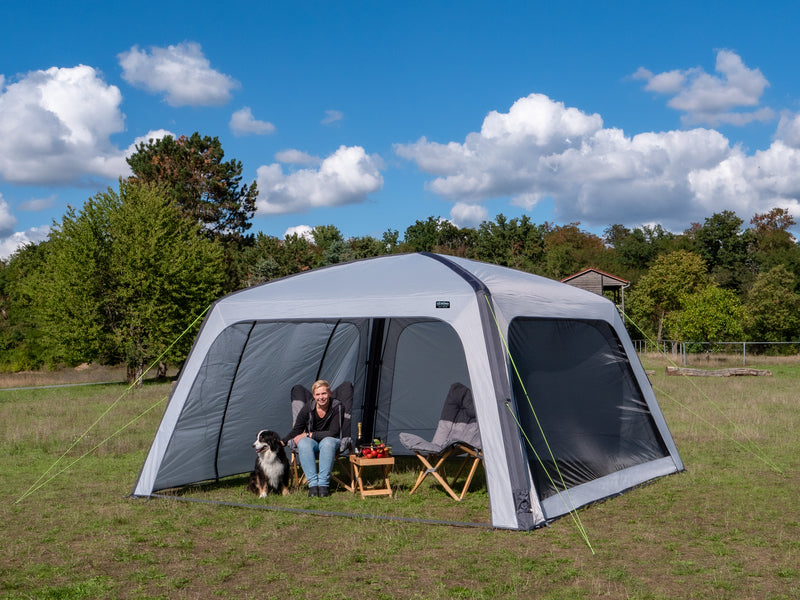 Luchtpaviljoen/feestzaal LINOSA met zijwanden
