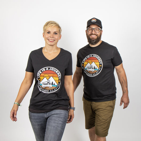 T-shirt "LIFE IS A JOURNEY" Dames