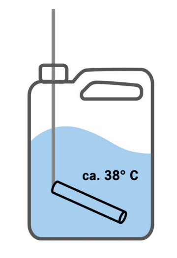 Carbest waterverwarmingselement voor watertank 230 V / 75 W / 38 °C