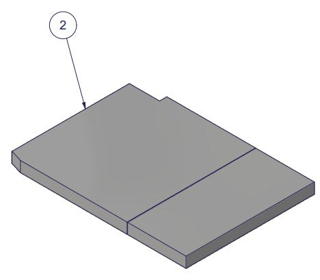 Comfortbed Mercedes V-Klasse, Vito Tourer & EQV (vanaf 2014) – 195 × 140 cm