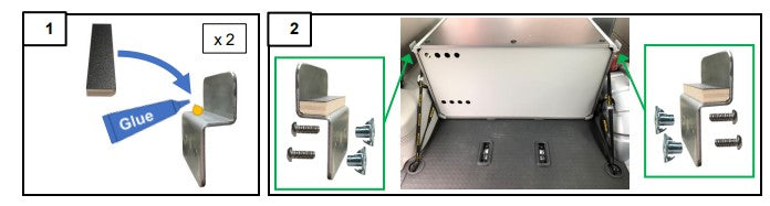 Bedmodule CampingBox L – 200 × 150 cm slaapoppervlak voor buscampers