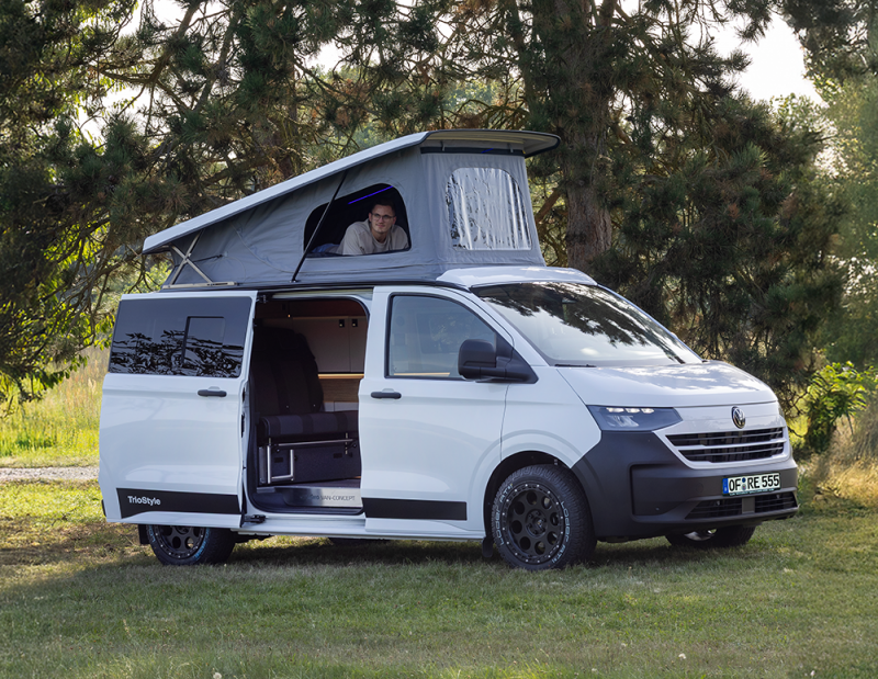 Reimo slaaphefdak Ford Tourneo / Transit Custom (2023+) &Nieuwe Volkswagen Transporter / Caravelle