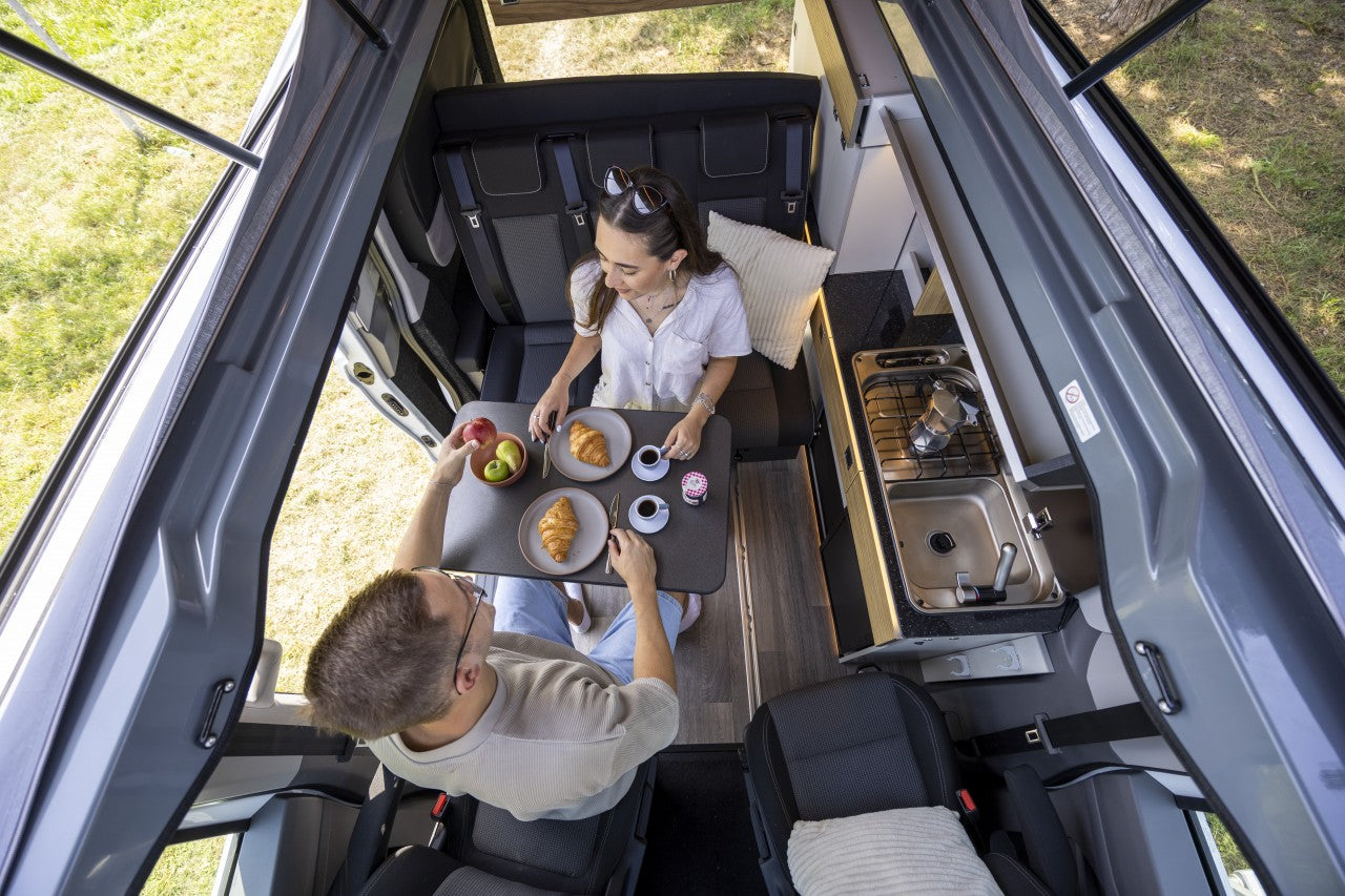 Reimo slaaphefdak Ford Tourneo / Transit Custom (2023+) &Nieuwe Volkswagen Transporter / Caravelle