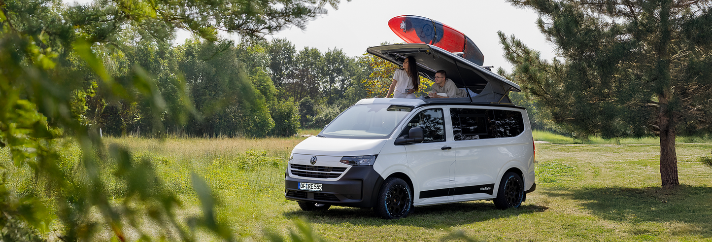 Reimo slaaphefdak Ford Tourneo / Transit Custom (2023+) &Nieuwe Volkswagen Transporter / Caravelle