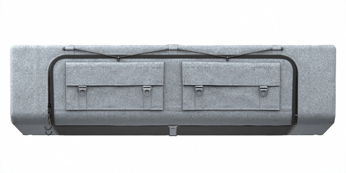 Van der Moon Moon Box Tebe – 114 cm – grijs – vooraanzicht