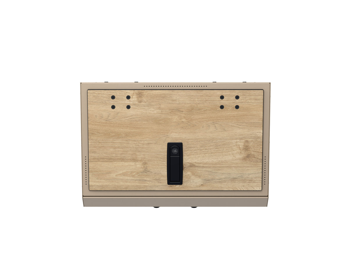 Van der Moon Moon Box IO – 40 cm – RAL 1019 – MOLLE – vooraanzicht