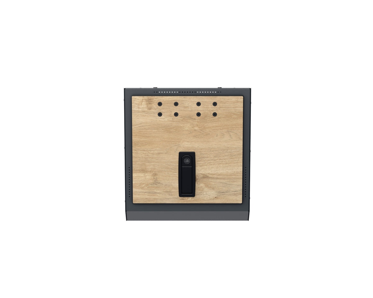 Van der Moon Moon Box IO – 25 cm – RAL 7021 – Zonder MOLLE – vooraanzicht