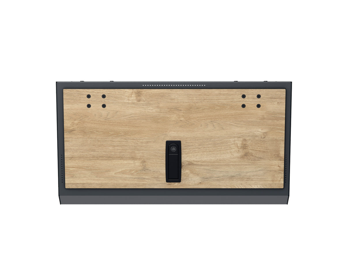 Van der Moon Moon Box IO – 50 cm – RAL 7021 – Zonder MOLLE – vooraanzicht