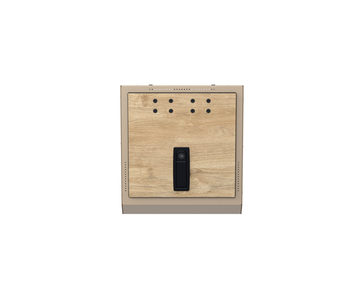 Van der Moon Moon Box IO – 25 cm – RAL 1019 – Zonder MOLLE – vooraanzicht