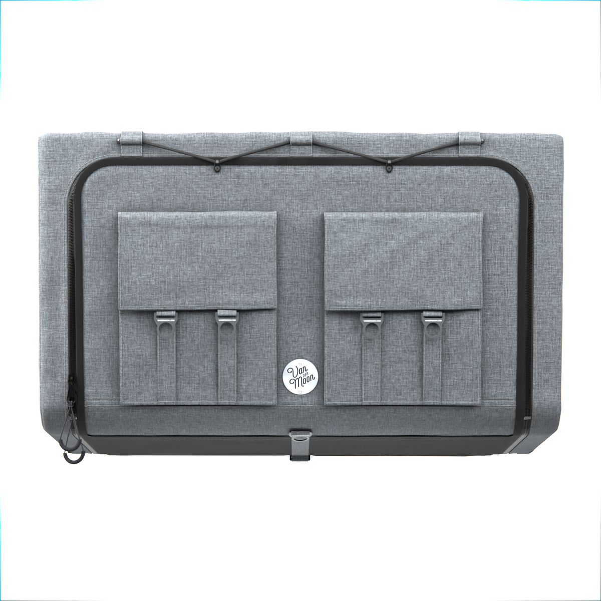 Van der Moon Moon Box Titan – 70 cm – grijs – vooraanzicht