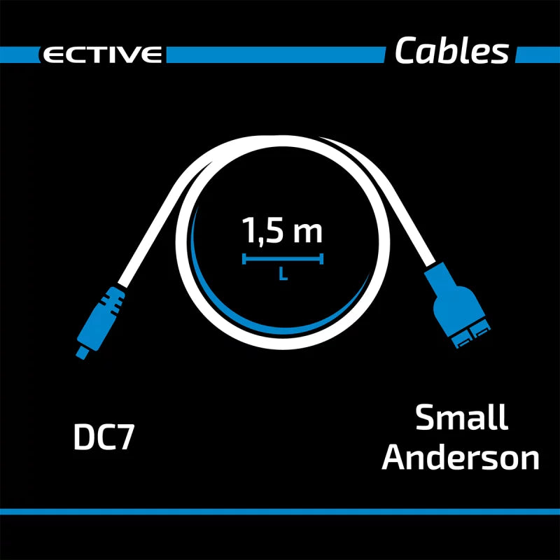 ECTIVE Adapter Anderson Small naar DC7909 voor BlackBox Powerstation