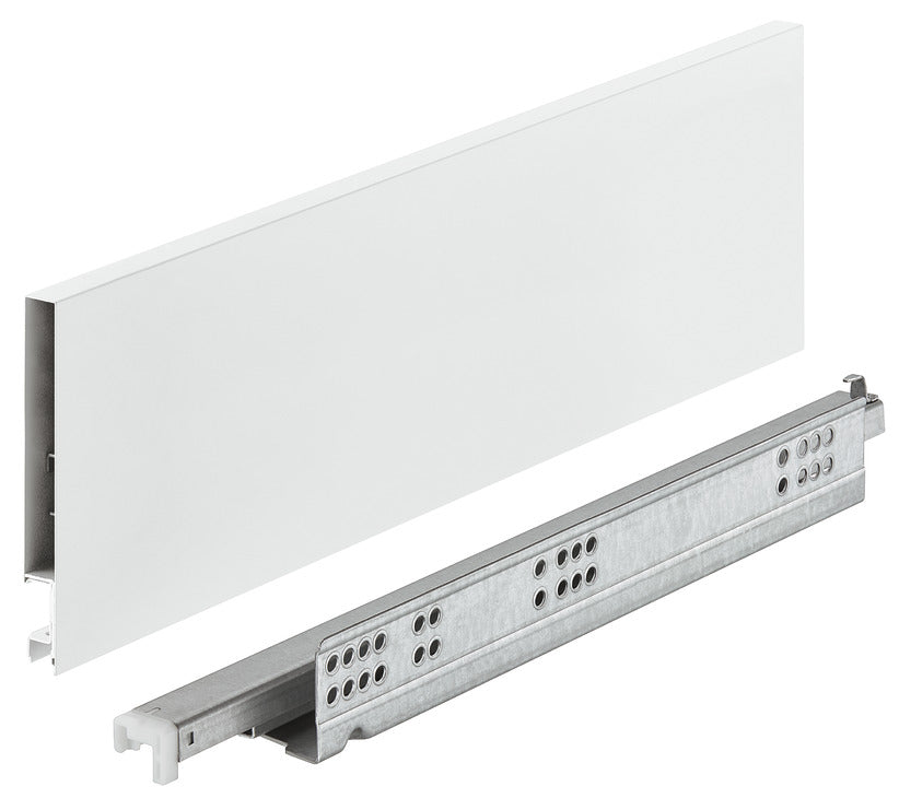 Zelfbouw camperlade met soft close – 128 mm hoog – wit