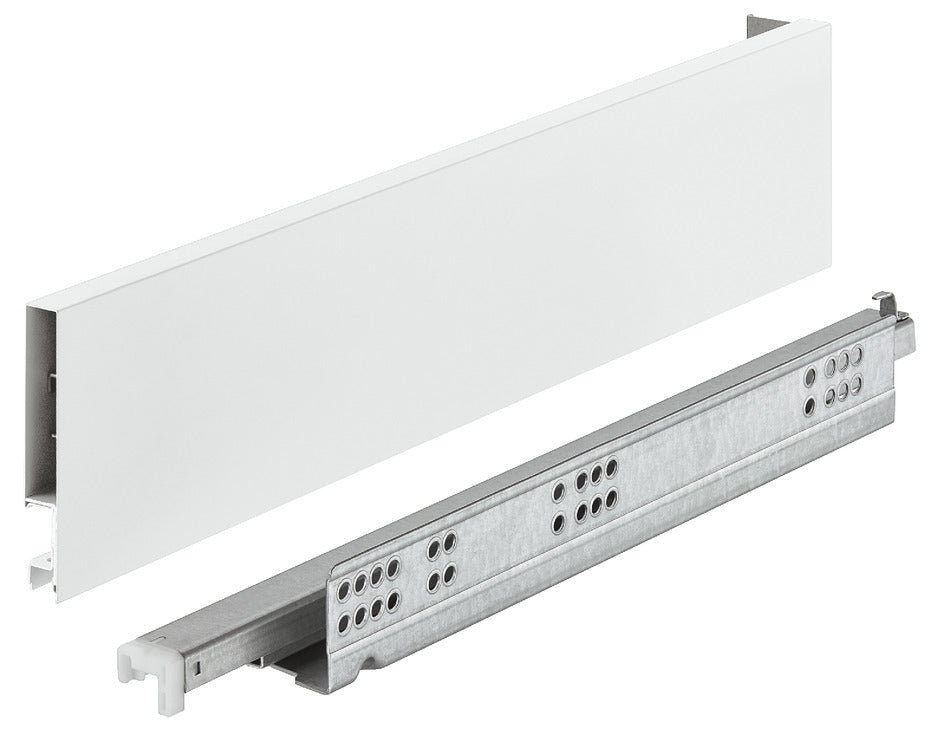 Zelfbouw camperlade met soft close – 89 mm hoog – wit