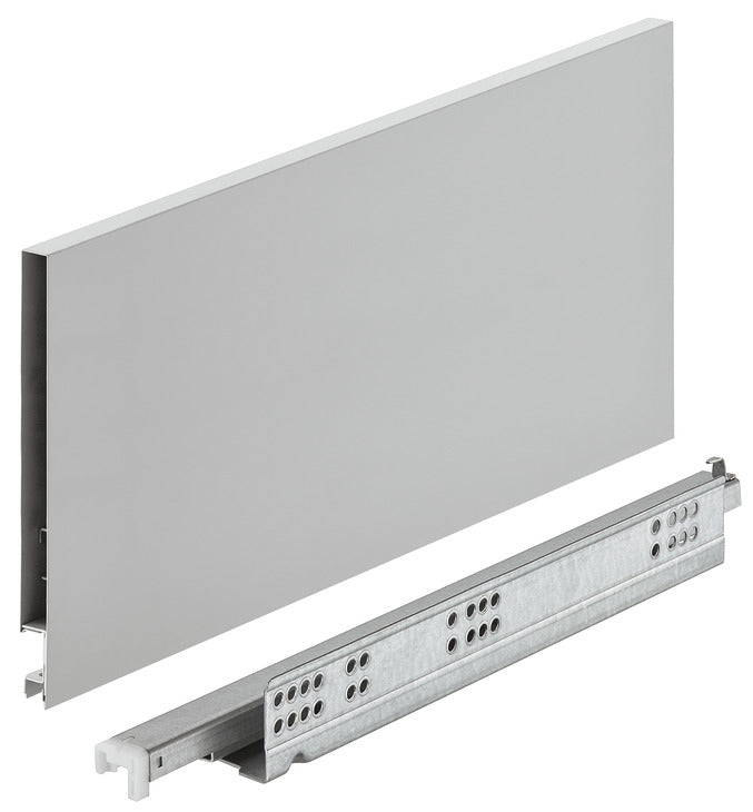 Zelfbouw camperlade met soft close – 175 mm hoog – grijs