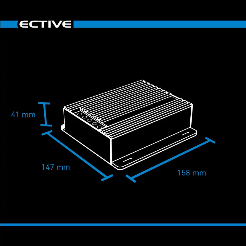 ECTIVE DSC 35 MPPT Dual Solar-Laadregelaar