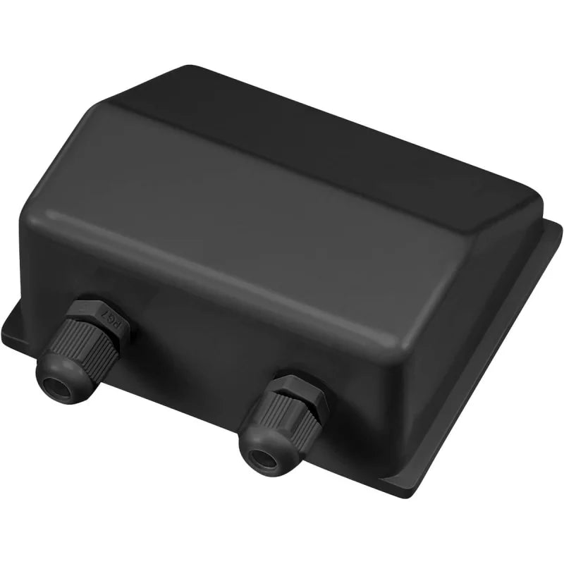 ECTIVE 7-delige lange complete montageset voor zonne-installatie (zwart)