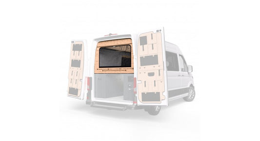 Moon Mosquito achterdeuren MAN TGE en Crafter II, serievoorbeeld