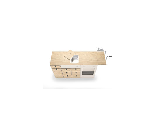 Moon Kitchen Solid model 1 UK werkblad — voorbeeld van deze serie